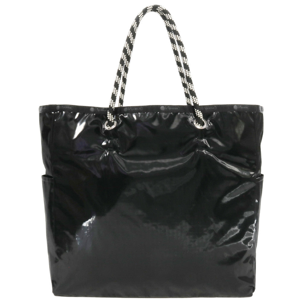 LeSportsac レスポートサック トートバッグ 1113 LARGE 2 WAY TOTE C503 BLACK/ PEARL SHINE
