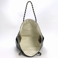 LeSportsac レスポートサック トートバッグ 1113 LARGE 2 WAY TOTE C503 BLACK/ PEARL SHINE