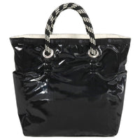 LeSportsac レスポートサック トートバッグ 1114 MEDIUM 2 WAY TOTE C503 BLACK/ PEARL SHINE