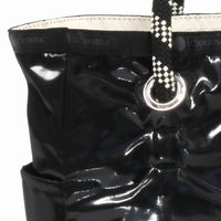 LeSportsac レスポートサック トートバッグ 1114 MEDIUM 2 WAY TOTE C503 BLACK/ PEARL SHINE