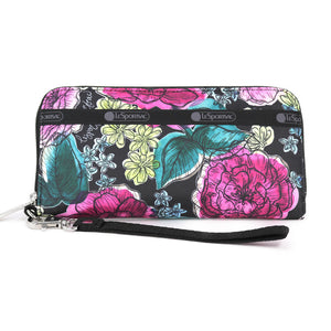 LeSportsac レスポートサック ラウンドファスナー 長財布 3462 TECH WALLET WRISTLET HA71 PAINTED BLOOMS