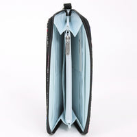 LeSportsac レスポートサック ラウンドファスナー 長財布 3462 TECH WALLET WRISTLET HB55 NYC WINTER BLACK