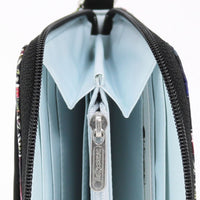 LeSportsac レスポートサック ラウンドファスナー 長財布 3462 TECH WALLET WRISTLET HB55 NYC WINTER BLACK