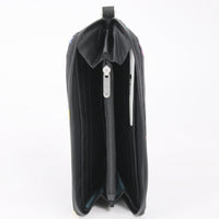 LeSportsac レスポートサック ラウンドファスナー 長財布 3462 TECH WALLET WRISTLET HC50 MULTICOLOR DOTS BLACK