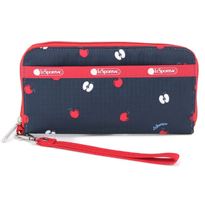 LeSportsac レスポートサック ラウンドファスナー 長財布 3462 TECH WALLET WRISTLET HC52 RED DELICIOUS NAVY/RED