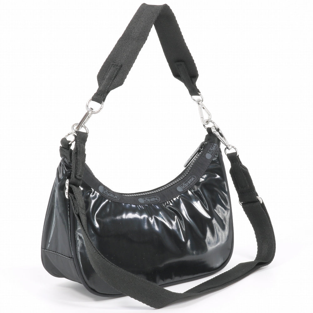 LeSportsac レスポートサック ショルダーバッグ 3752 SM CONV HOBO M135 BLACK SHINE – いいものを安く  ワダツミ公式通販