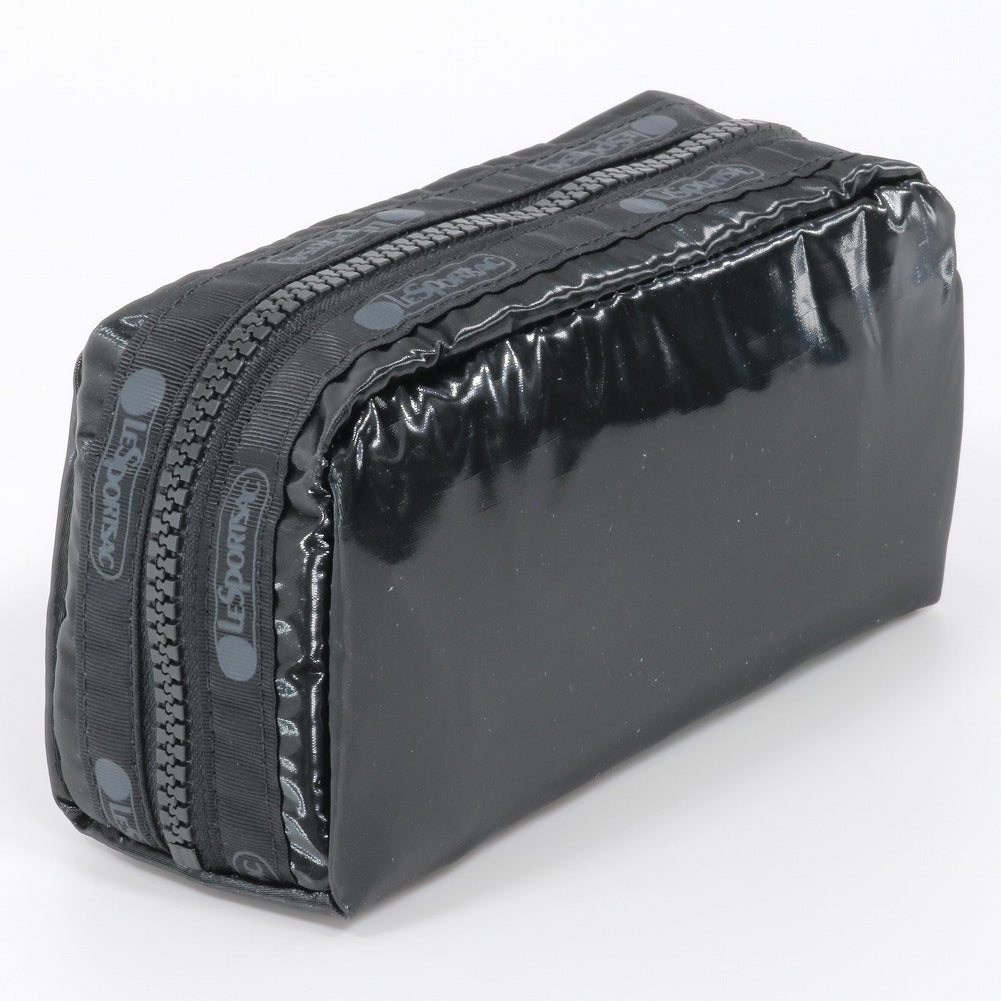 ★LeSportsac★RECTANGULAR COSMETICブラックシャイン★6511M135 5053048741YK_12.jpg