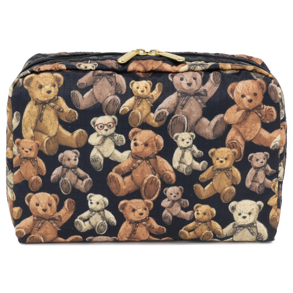 LeSportsac レスポートサック ポーチ 7121 EXTRA LARGE RECTANGULAR COSMETIC U300 BEAR  PARTY