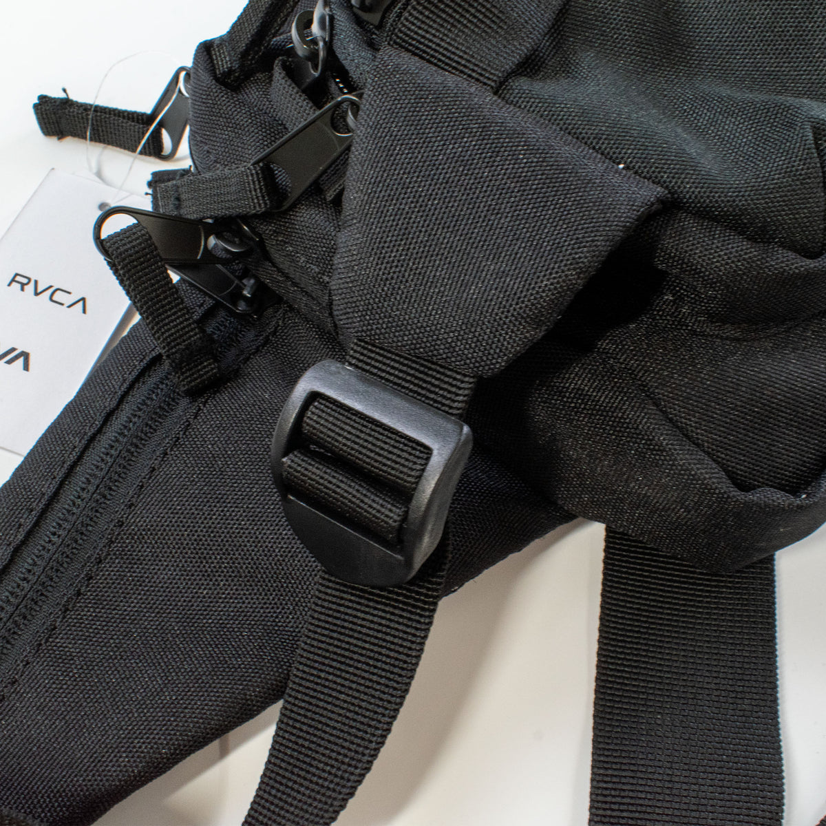 ルーカ ウエストパック デラックス ブラック RVCA WAIST PACK DELUXE