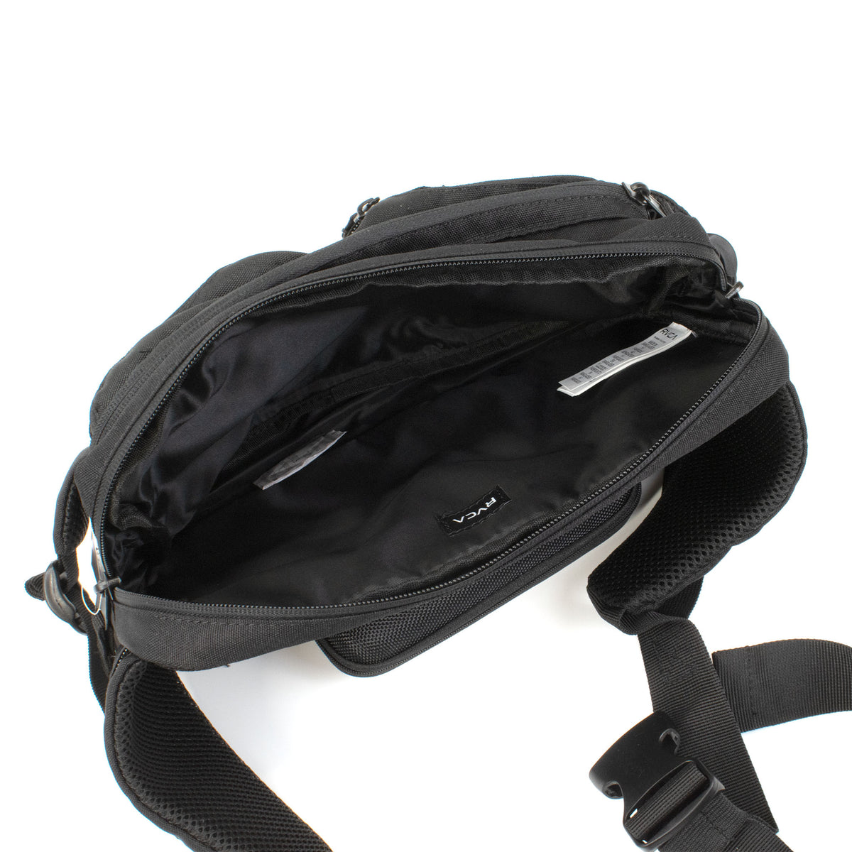 ルーカ ウエストパック デラックス ブラック RVCA WAIST PACK DELUXE