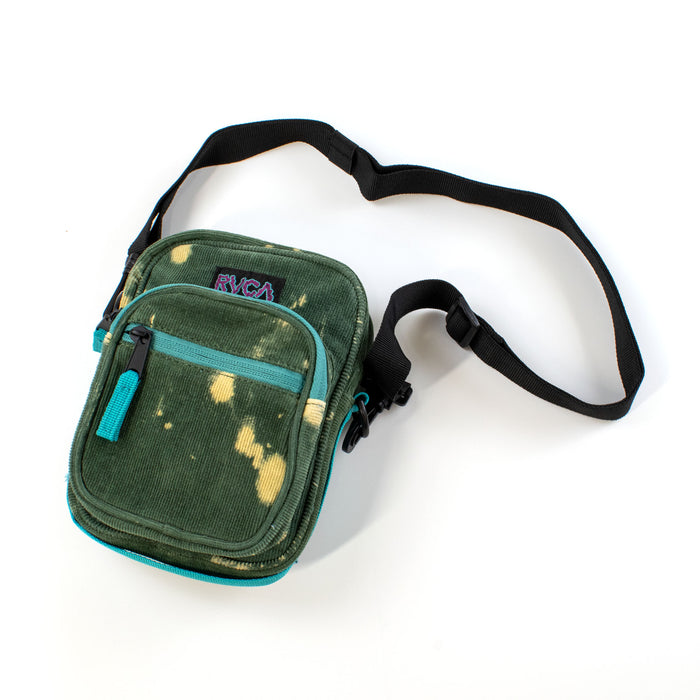 ルーカ ブリーチコード・ユーティリティ・ポーチ エメラルドグリーン RVCA BLEACHED CORD UTILITY POUCH