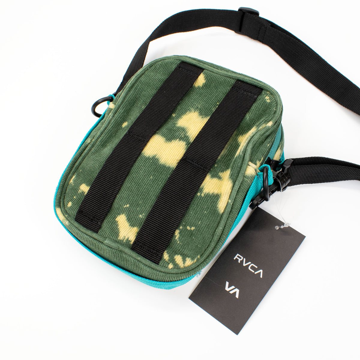 ルーカ ブリーチコード・ユーティリティ・ポーチ エメラルドグリーン RVCA BLEACHED CORD UTILITY POUCH
