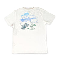 ルーカ/RVCA ホートン・アビス Tシャツ 半袖 スリムフィット ヴィンテージ染 HORTON ABYSS AVYZT01612