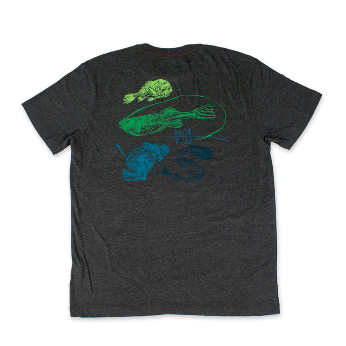ルーカ/RVCA ホートン・アビス Tシャツ 半袖 スリムフィット ヴィンテージ染 HORTON ABYSS AVYZT01612