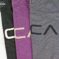 ルーカ/RVCA ビッグロゴTシャツ 半袖 スリムフィット ヴィンテージ染 BIG RVCA SS M420VRBI
