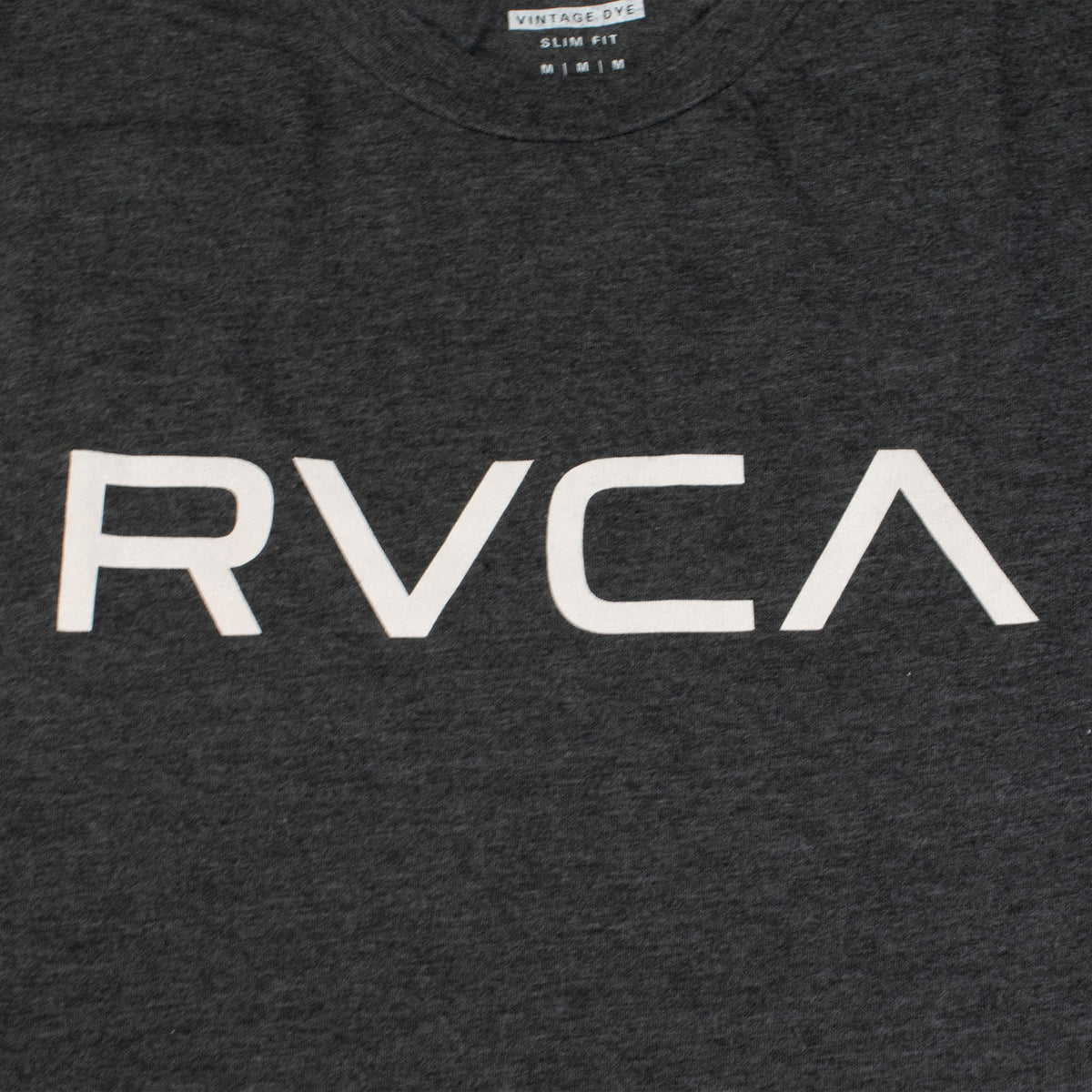ルーカ/RVCA ビッグロゴTシャツ 半袖 スリムフィット ヴィンテージ染 BIG RVCA SS M420VRBI