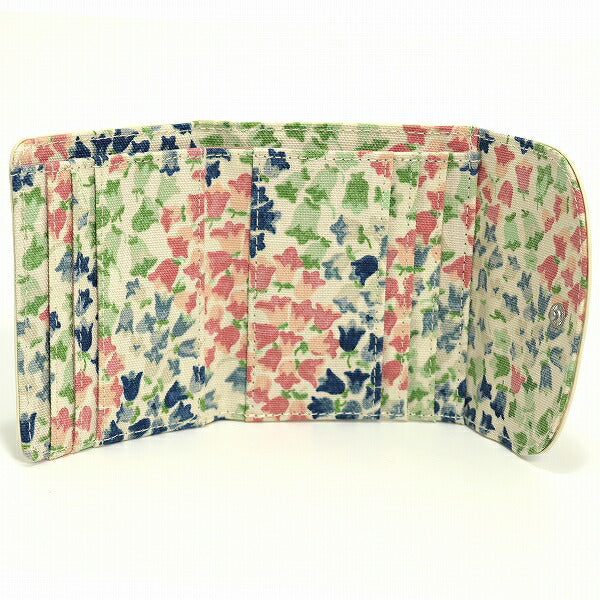 キャスキッドソン 二つ折り財布 ウォレット Cath Kidston SMALL FOLDOVER WALLET PAINTED BLUEBELL