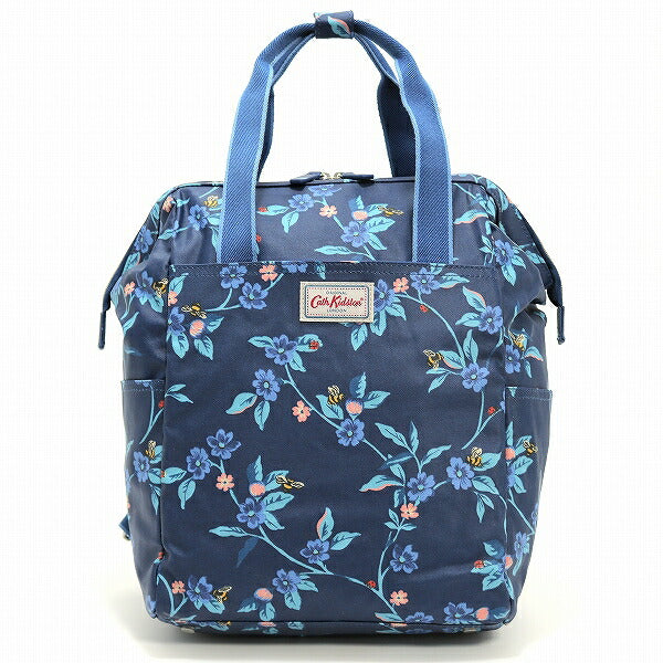 キャスキッドソン マザーズバッグ トートバッグ Cath Kidston DOUBLE ZIP BACKPACK NAPPY BAG  GREENWICH FLOWERS