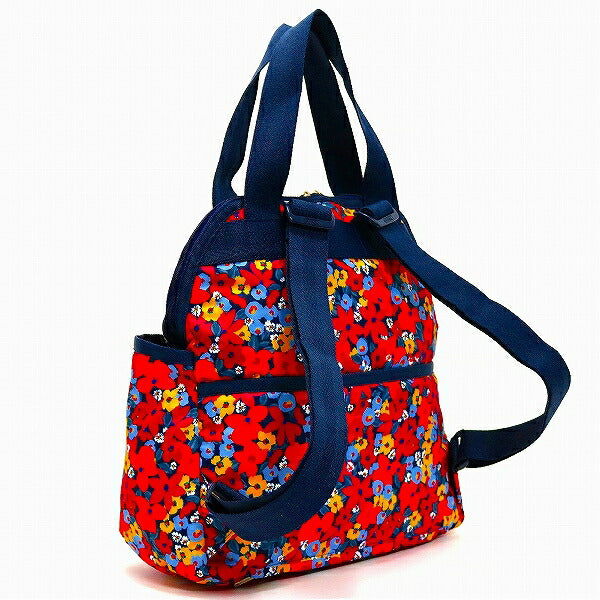 レスポートサック リュックサック LeSportsac DOUBLE TROUBLE BACKPACK BRIGHT ISLE FLORAL