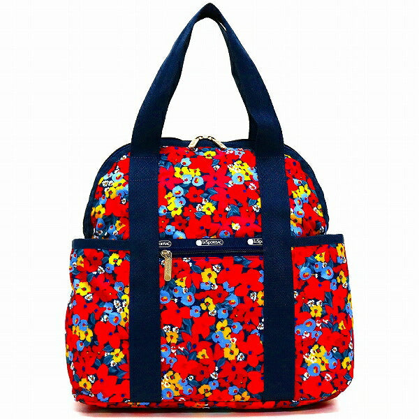 レスポートサック リュックサック LeSportsac DOUBLE TROUBLE BACKPACK BRIGHT ISLE FLORAL