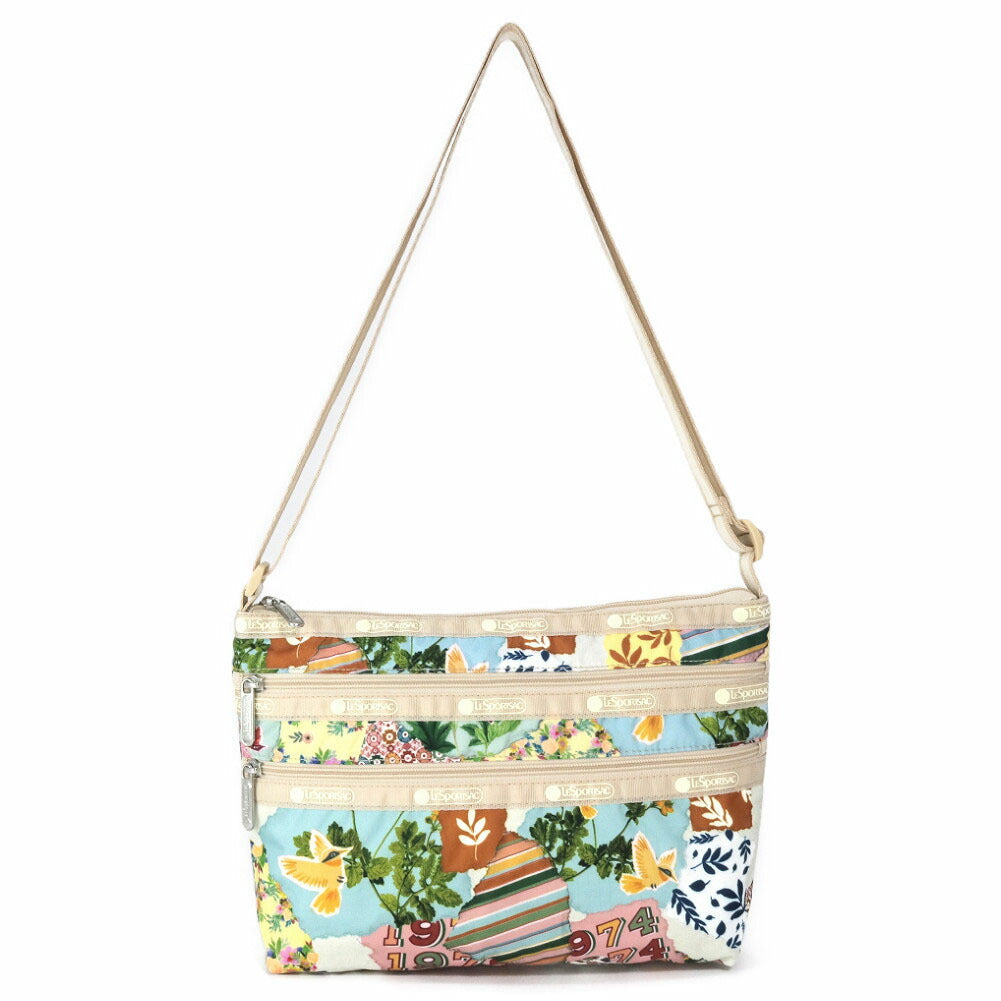 レスポートサック ショルダーバッグ 3352 E703 クイーンバッグ クリーム LeSportsac QUINN BAG 74 COLLAGE