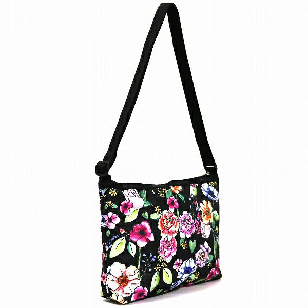 レスポートサック ショルダーバッグ レディース 斜めがけ 大人 LeSportsac QUINN BAG MOONLIT GARDEN