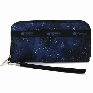 LeSportsac レスポートサック ラウンドファスナー 長財布 3462 TECH WALLET WRISTLET E473 SPACIAL DEPTHS
