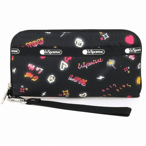 LeSportsac レスポートサック ラウンドファスナー 長財布 3462 TECH WALLET WRISTLET E481 STAY TRUE