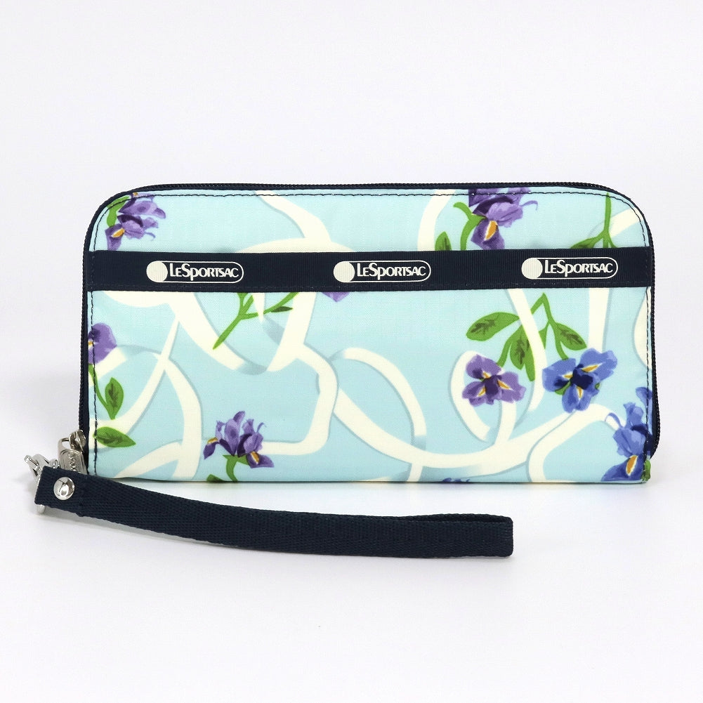 LeSportsac レスポートサック ラウンドファスナー 長財布 3462 TECH WALLET WRISTLET G823 RIBBONS OF HOPE