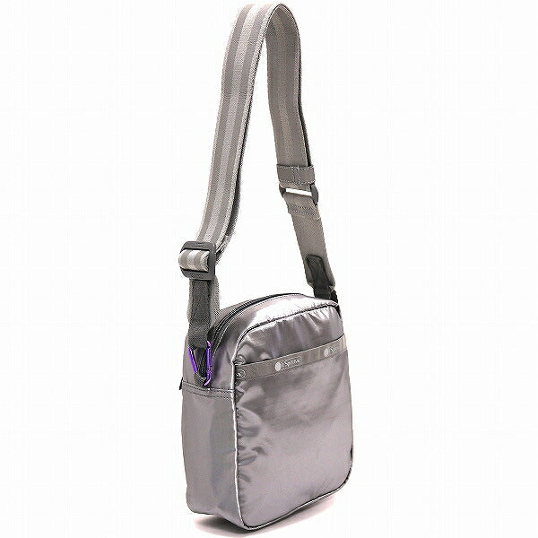 レスポートサック ショルダーバッグ 斜めがけ 大人 LeSportsac SKATE CROSSBODY REFLECTIVE GRAY