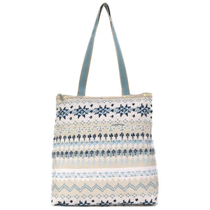 レスポートサック トートバッグ 3531 E775 COZY FAIRISLE イージー マガジントート グレー LeSportsac