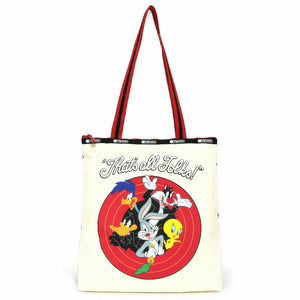 レスポートサック トートバッグ 3531 L098 イージーマガジントート ブラック LeSportsac EASY MAGAZINE TOTE THATS ALL FOLKS TOTE