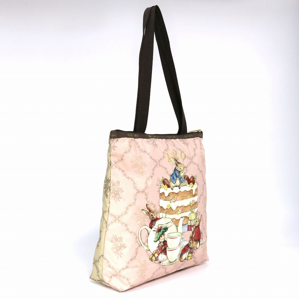 レスポートサック トートバッグ 3531 U235 HAPPY BIRTHDAY PETER TB イージー マガジントート ベージュ LeSportsac