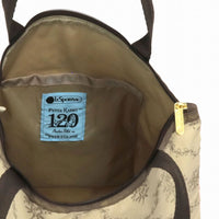 レスポートサック トートバッグ 3531 U235 HAPPY BIRTHDAY PETER TB イージー マガジントート ベージュ LeSportsac