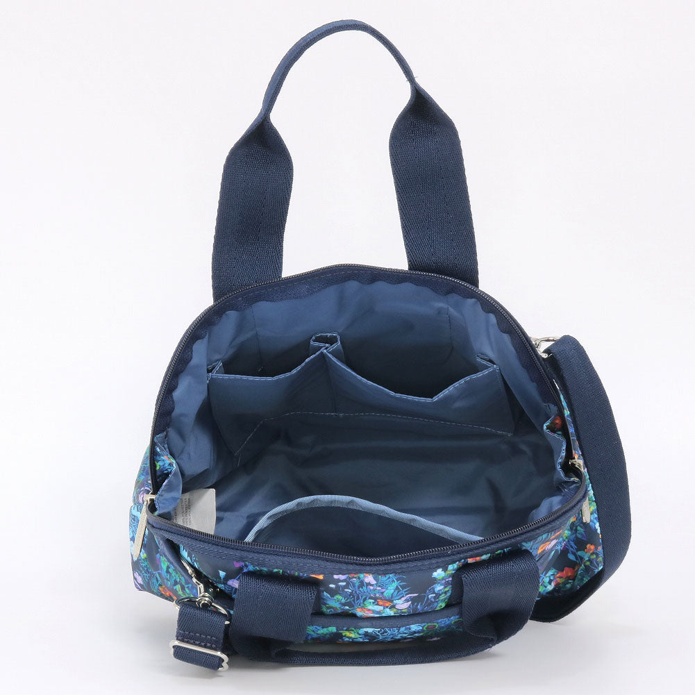 レスポートサック ショルダーバッグ ヨークサッチェル LeSportsac 3561 E550 FLORESCENT FLORAL BLEU ブルー