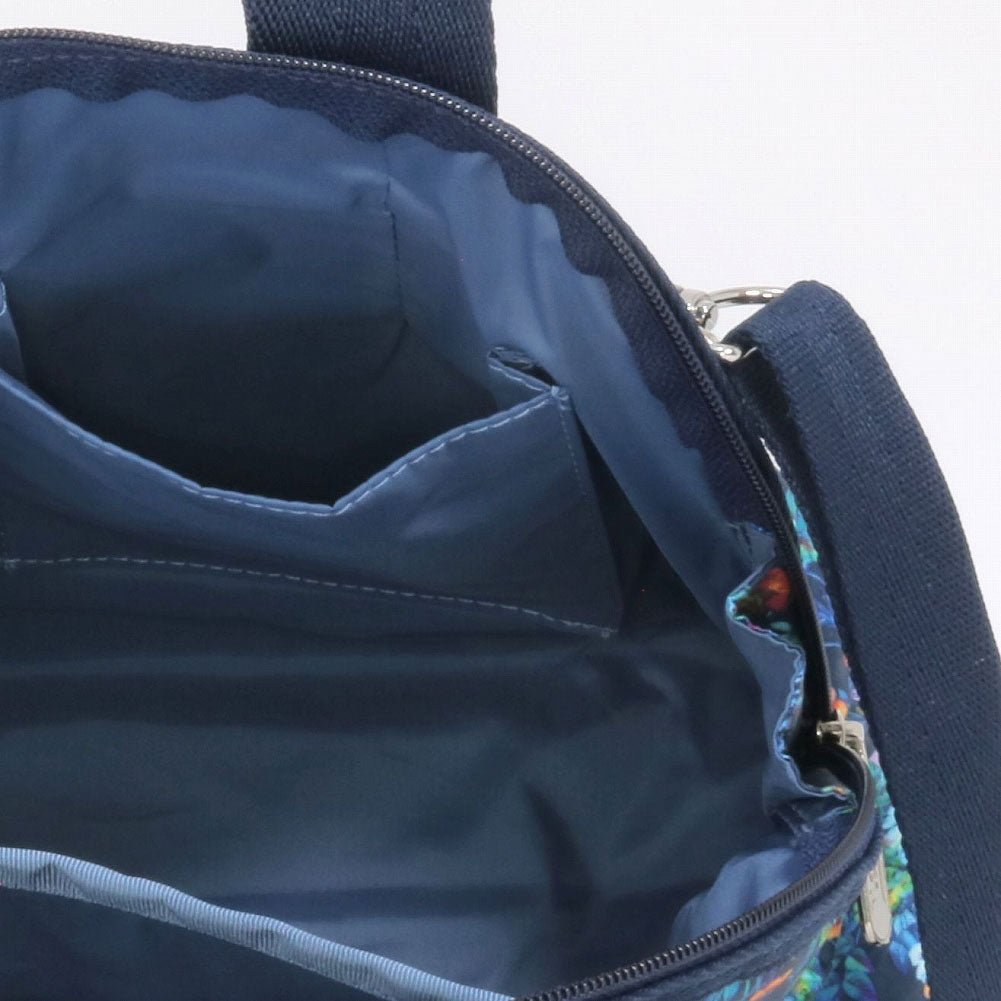 レスポートサック ショルダーバッグ ヨークサッチェル LeSportsac 3561 E550 FLORESCENT FLORAL BLEU ブルー