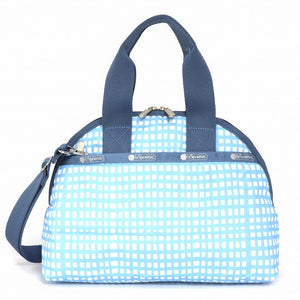 レスポートサック ショルダーバッグ ヨークサッチェル LeSportsac 3561 E612 PAINTERLY WEAVE ブルー