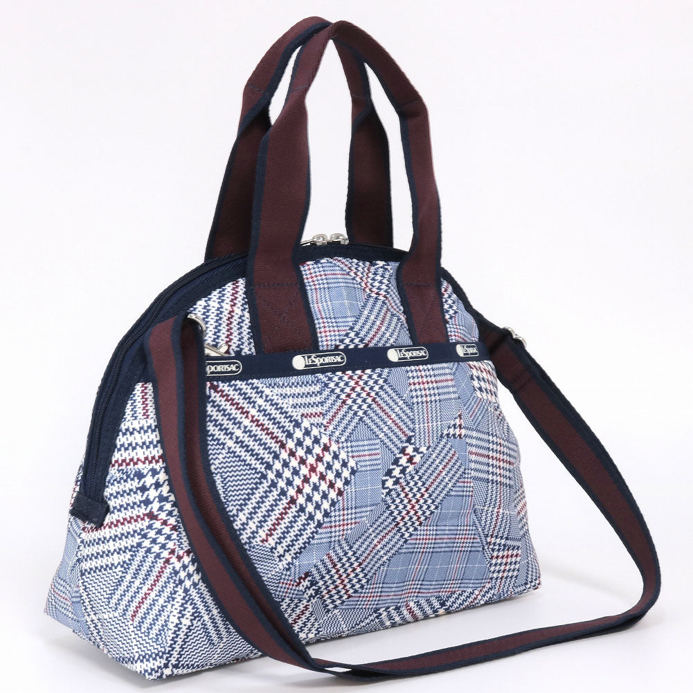 レスポートサック ショルダーバッグ ヨークサッチェル LeSportsac 3561 E712 PUZZLED PLAID ブルー