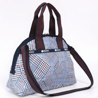 レスポートサック ショルダーバッグ ヨークサッチェル LeSportsac 3561 E712 PUZZLED PLAID ブルー