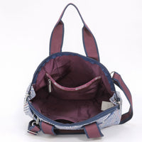 レスポートサック ショルダーバッグ ヨークサッチェル LeSportsac 3561 E712 PUZZLED PLAID ブルー
