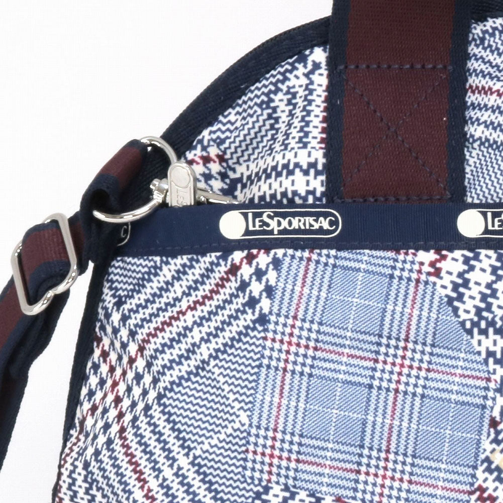 レスポートサック ショルダーバッグ ヨークサッチェル LeSportsac 3561 E712 PUZZLED PLAID ブルー