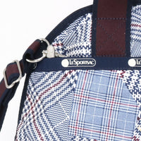レスポートサック ショルダーバッグ ヨークサッチェル LeSportsac 3561 E712 PUZZLED PLAID ブルー