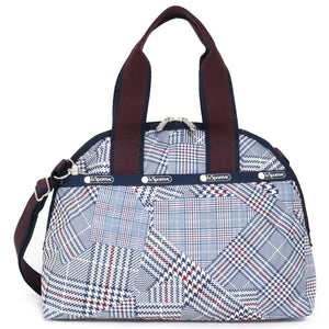 レスポートサック ショルダーバッグ ヨークサッチェル LeSportsac 3561 E712 PUZZLED PLAID ブルー