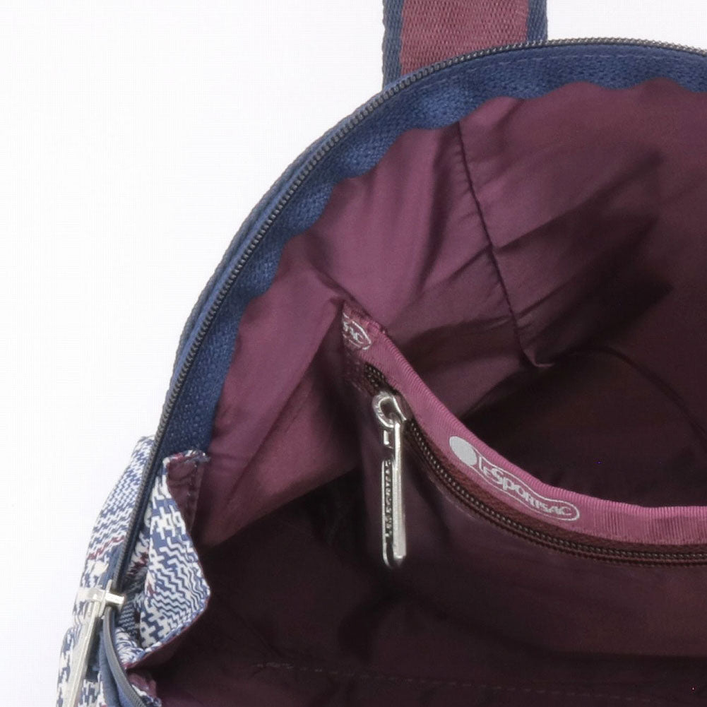 レスポートサック ショルダーバッグ ヨークサッチェル LeSportsac 3561 E712 PUZZLED PLAID ブルー