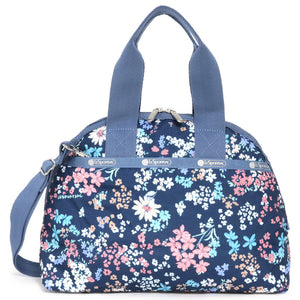 レスポートサック ショルダーバッグ ヨークサッチェル LeSportsac 3561 E718 FLORAL SPRINKLE ブルー