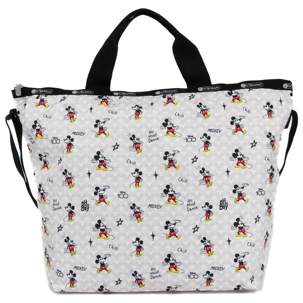 LeSportsac レスポートサック トートバッグ 4360 DELUXE EASY CARRY TOTE L134 DISNEY 100  MICKEY