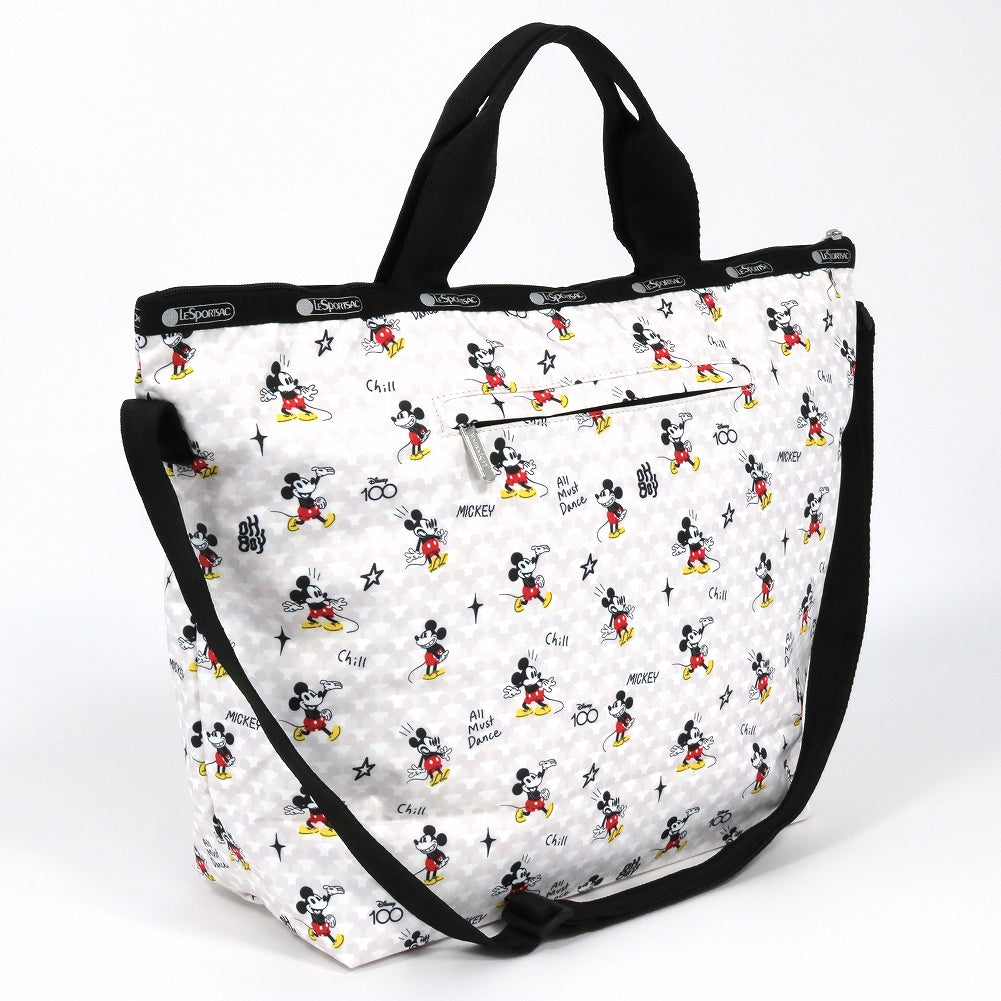 LeSportsac レスポートサック トートバッグ 4360 DELUXE EASY CARRY TOTE L134 DISNEY 100  MICKEY