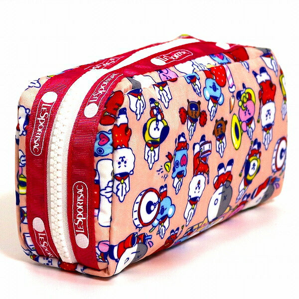 レスポートサック BT21 ポーチ LeSportsac RECTANGULAR COSMETIC BT21 MULTI ACC
