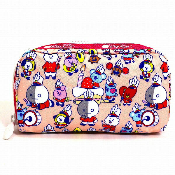 レスポートサック BT21 ポーチ LeSportsac RECTANGULAR COSMETIC BT21 MULTI ACC