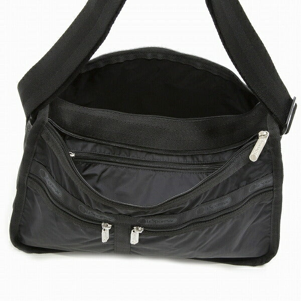 レスポートサック ショルダーバッグ レディース 斜めがけ 大人 LeSportsac DELUXE EVERYDAY BAG Black Solid